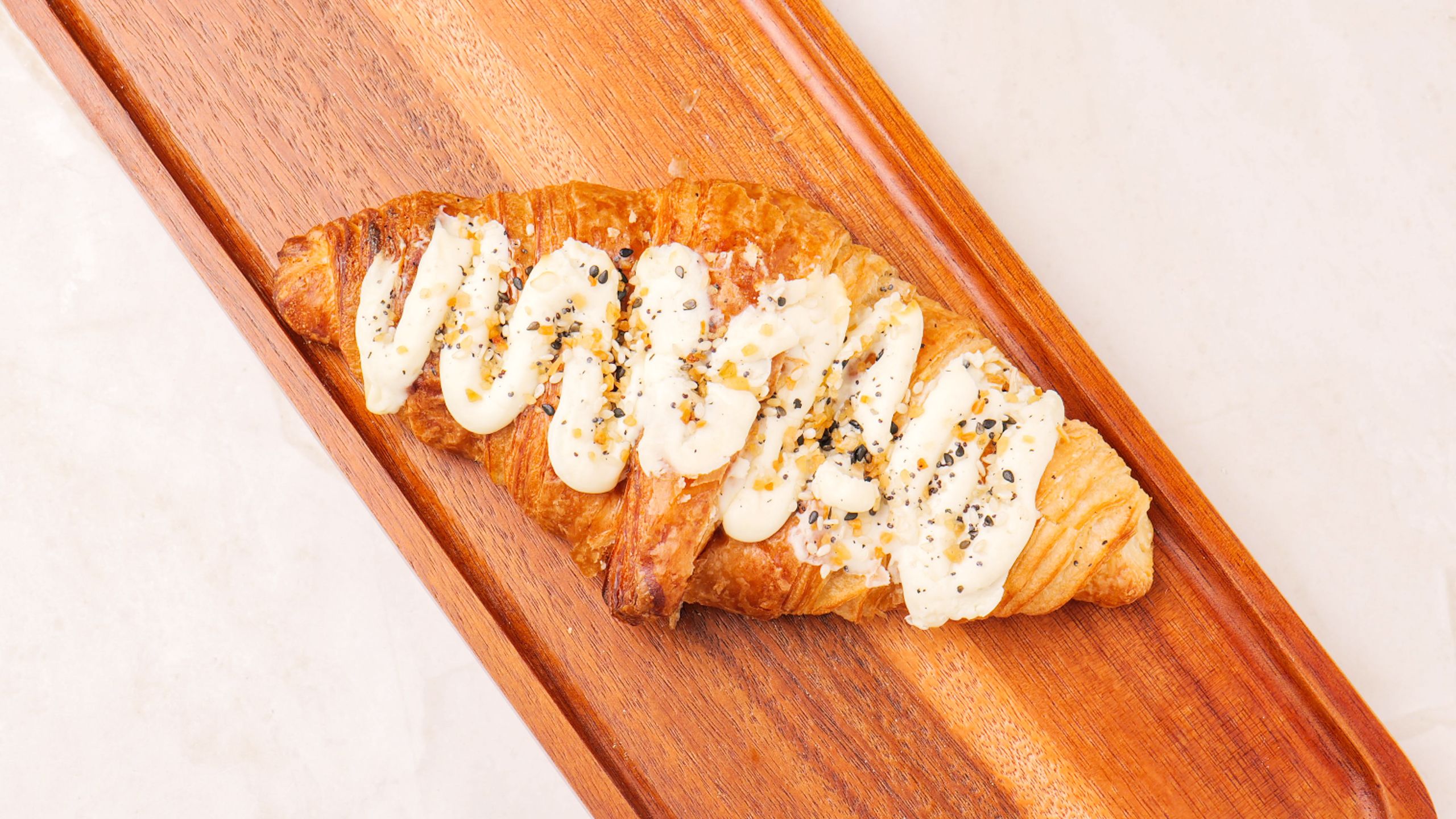 Mentaiko Cream Cheese Bun