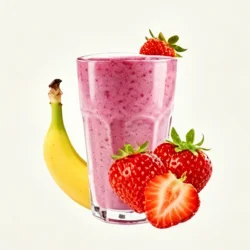 Strawberry & Banana Smoothie / Slushy
